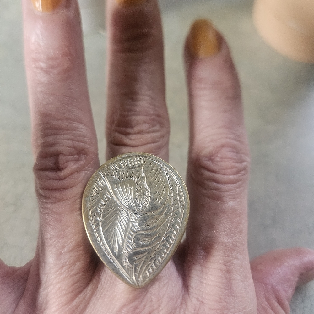 VTG STERLING STATEMENT RING!